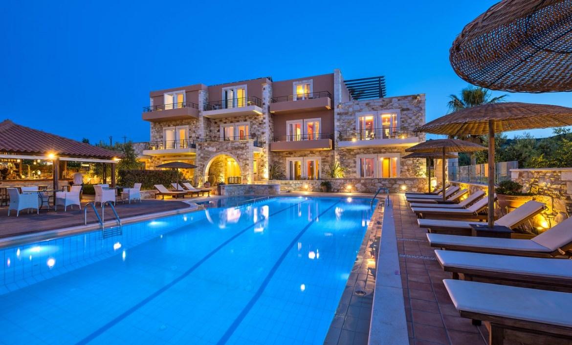 Mistral Hotel - Singles Only Maleme Dış mekan fotoğraf
